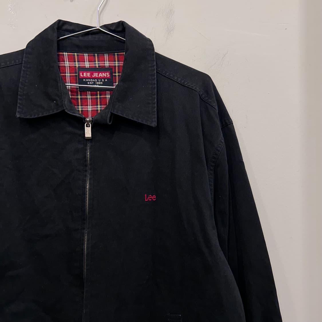 LEE JEANS 리 진스 코튼 미니멀 워크자켓 상품이미지1