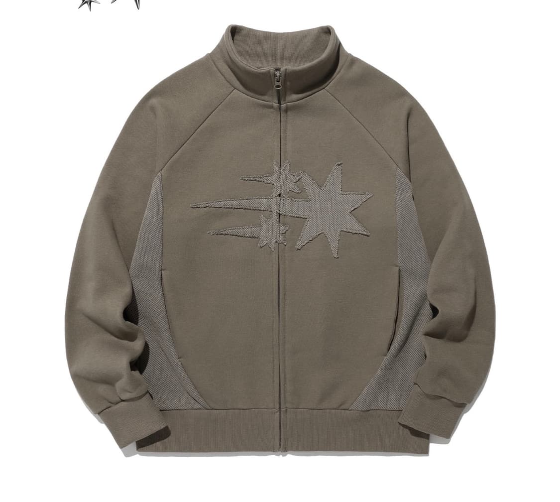 나이스고스트클럽 3stars sweat 져지 집업 상품이미지1