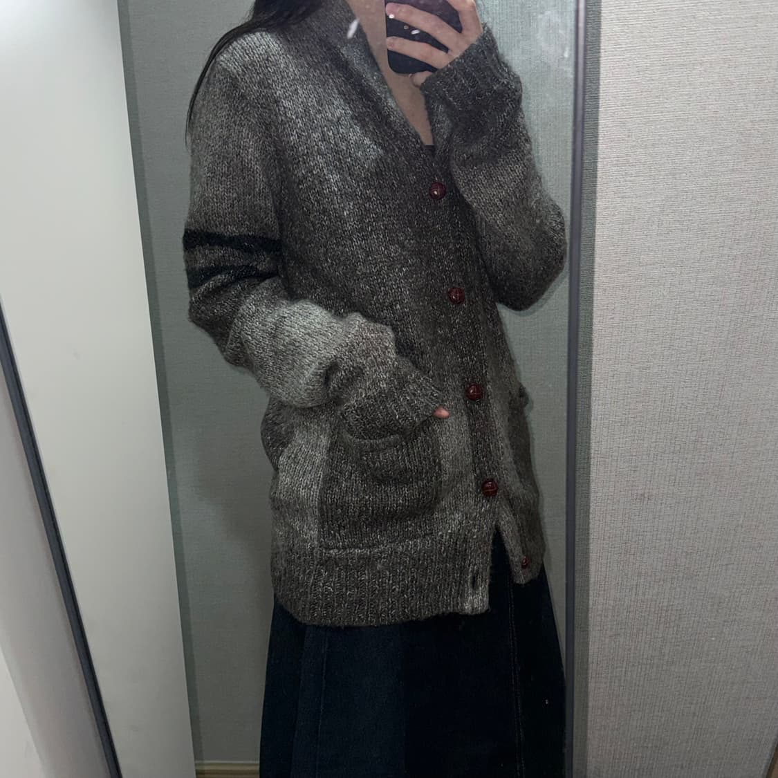 빔즈 니트가디건 상품이미지6