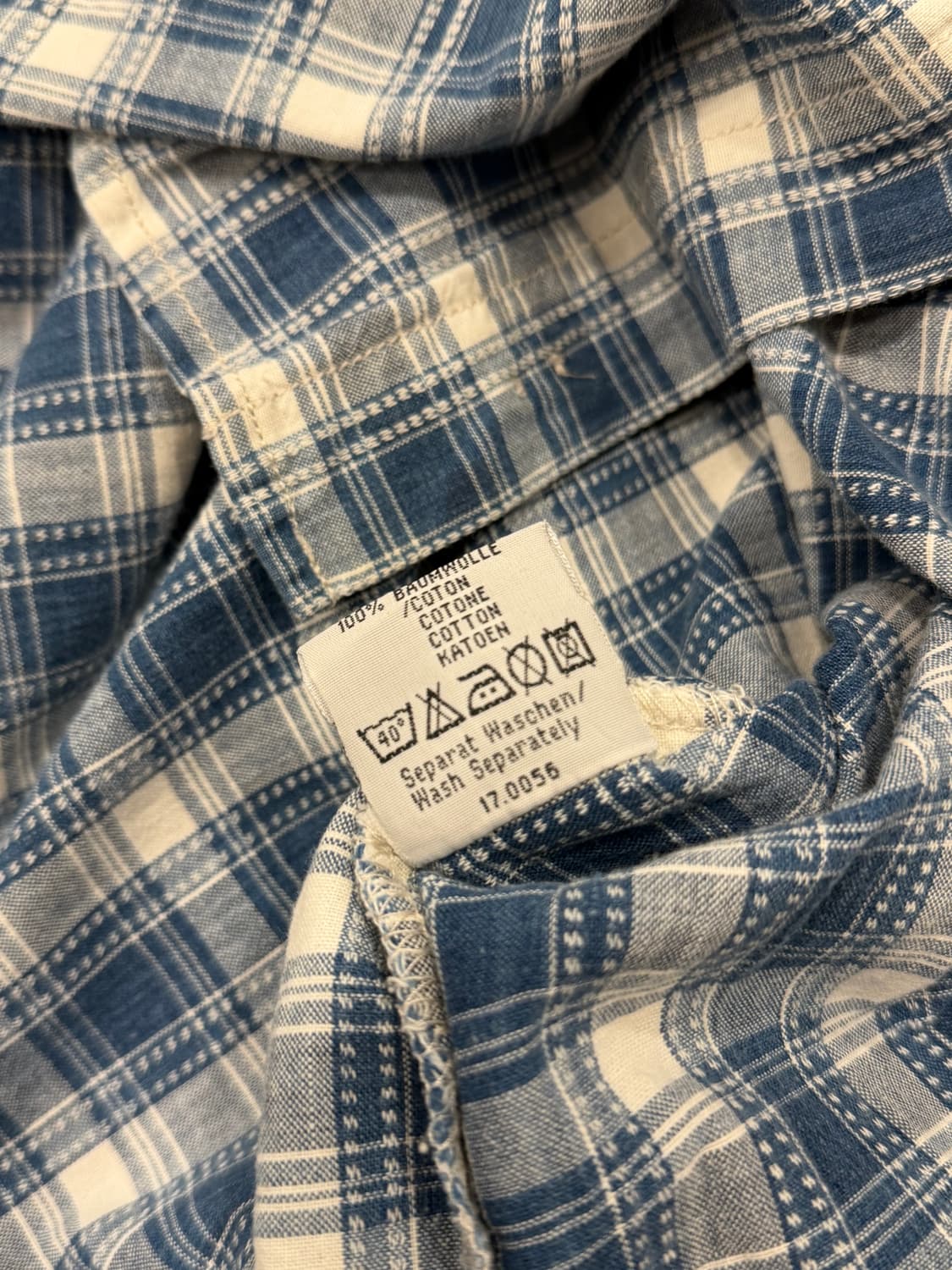 Wrangler 랭글러 웨스턴 체크 셔츠 상품이미지9