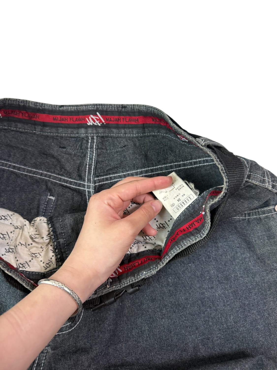 마자플라바 로고 데님팬츠 상품이미지7