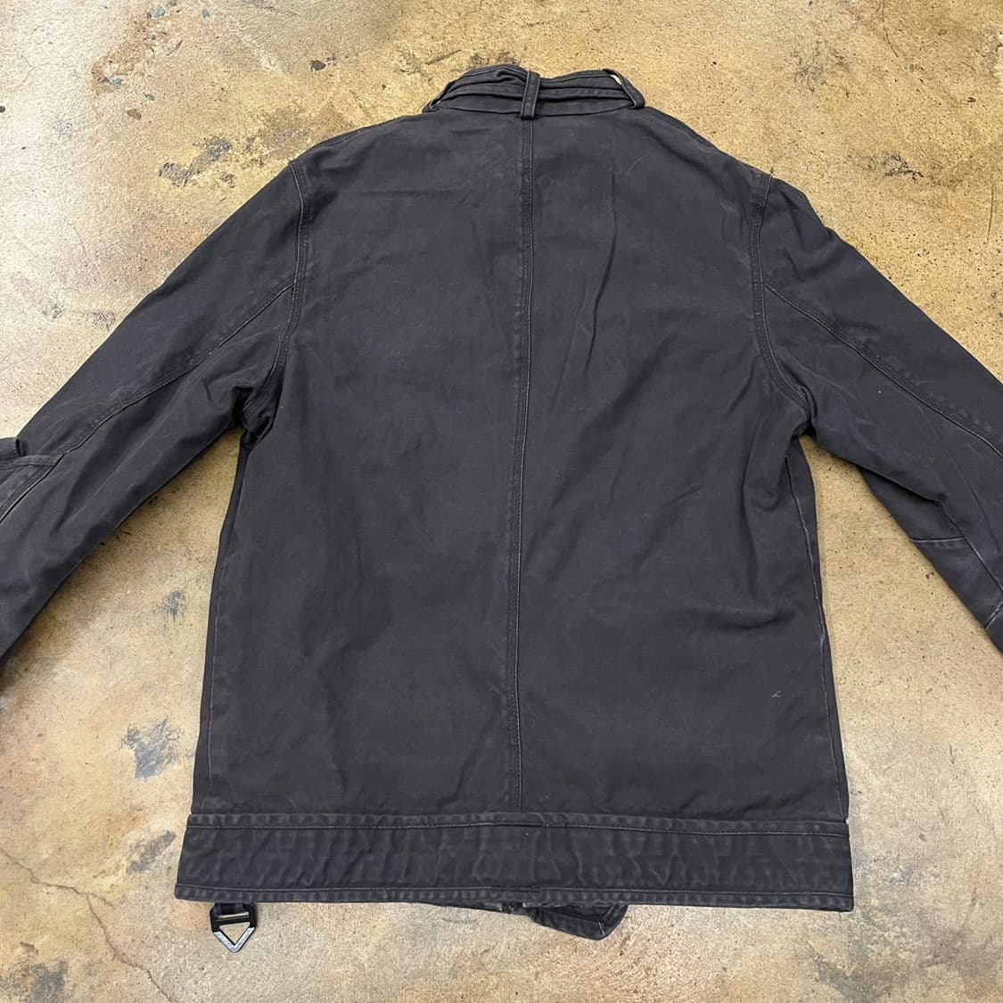 [정품] 슈퍼드라이 블랙 빈티지 워크 자켓 b16 상품이미지4