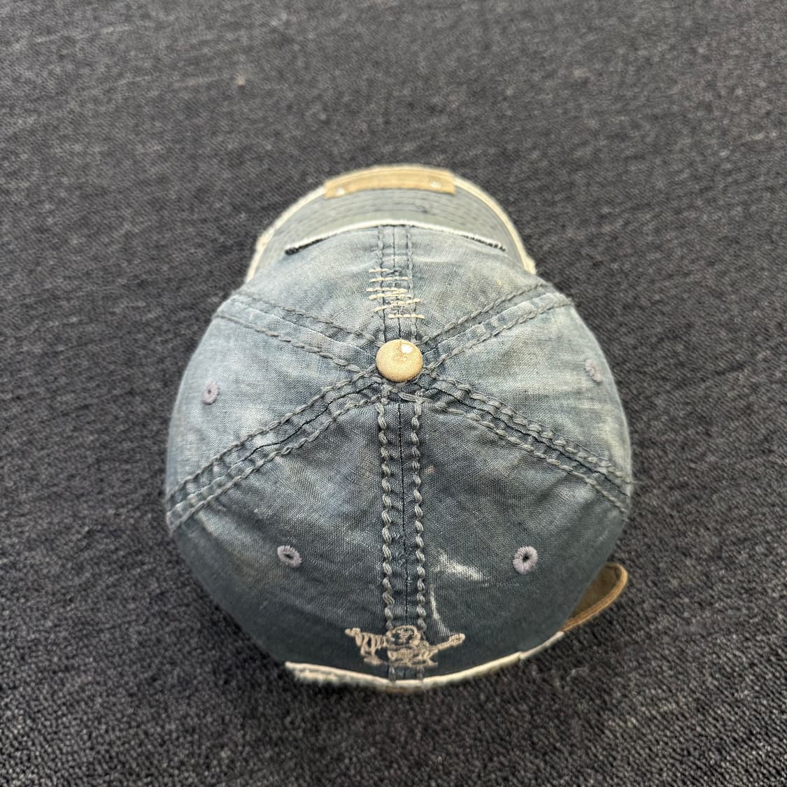 트루릴리전 워싱 디테일 볼캡 상품이미지4