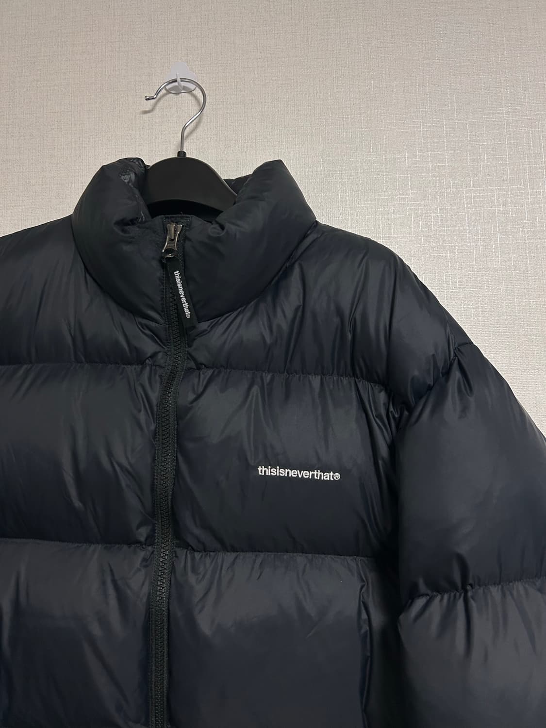 디스이즈네버댓 덕다운 자켓 패딩 블랙 L  상품이미지7