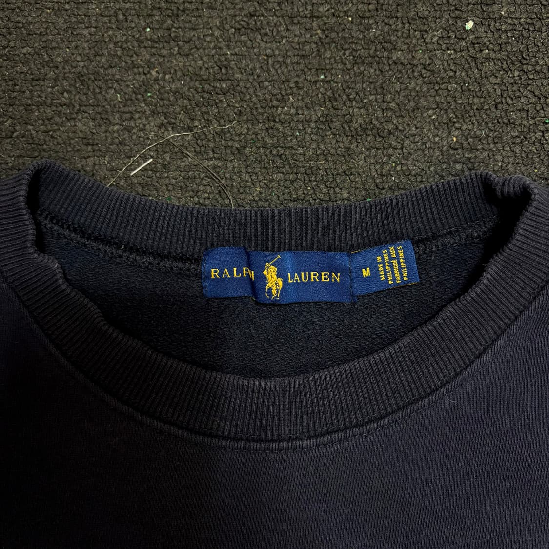 신형 레드 포니 로고 네이비 맨투맨 M 상품이미지5