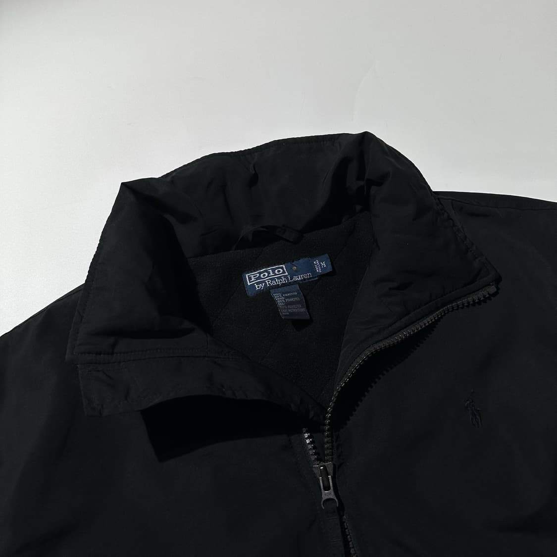 폴로 랄프로렌 폴리쉘 페리 블루종 자켓 블랙 상품이미지3