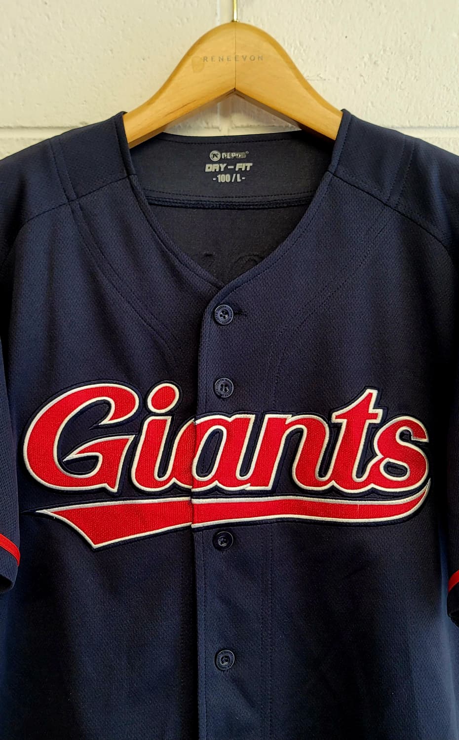 네포스(NEPOS) 롯데자이언츠 원정유니폼(No.31 손아섭 마킹) 판매 상품이미지3