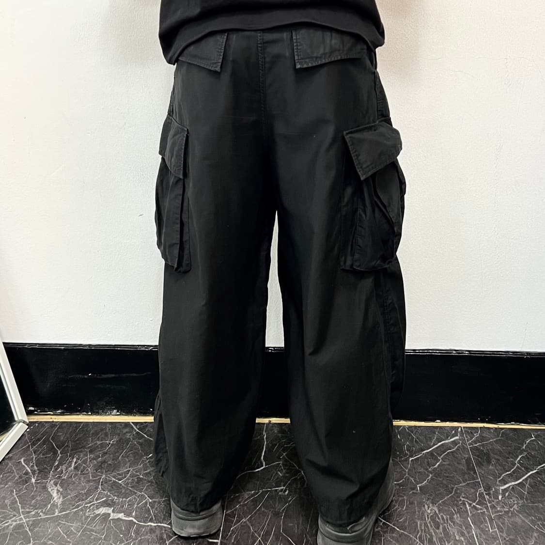 니들스 H.D BDU 퍼티그 벌룬 팬츠 블랙 상품이미지3