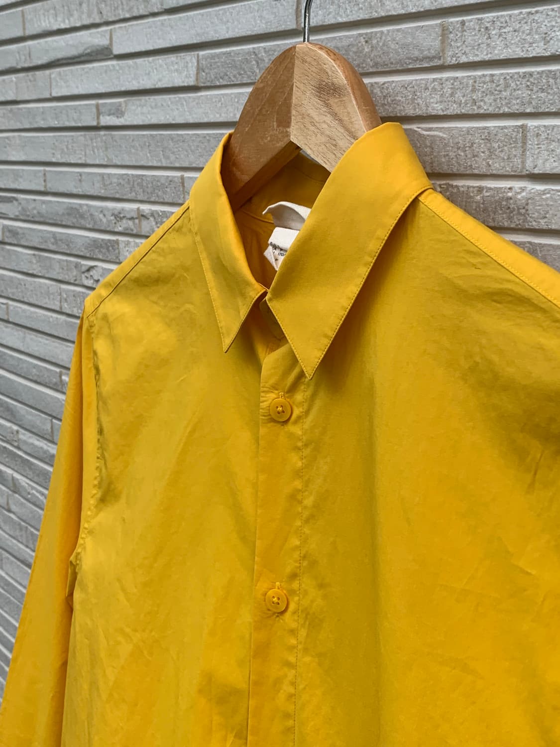 마르니 x H&M 셔츠 (yellow) 상품이미지2