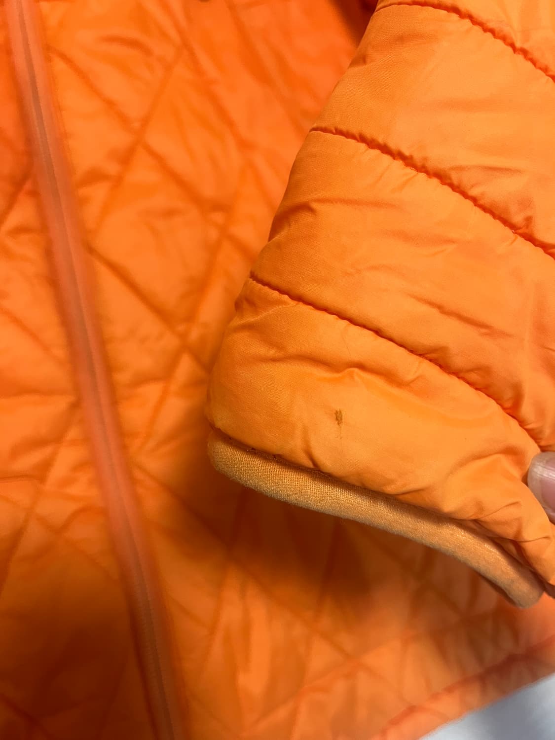 스투시 오렌지 경량점퍼 L 상품이미지10