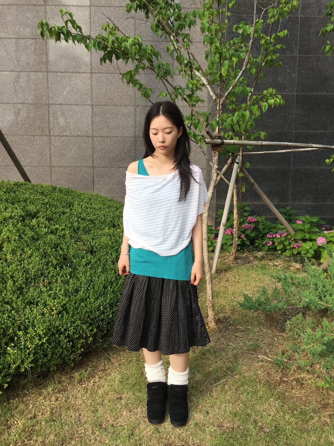 일본빈티지 키치 괴짜 펑크 스즈코 히피 레이어드 코디세트 상품이미지1