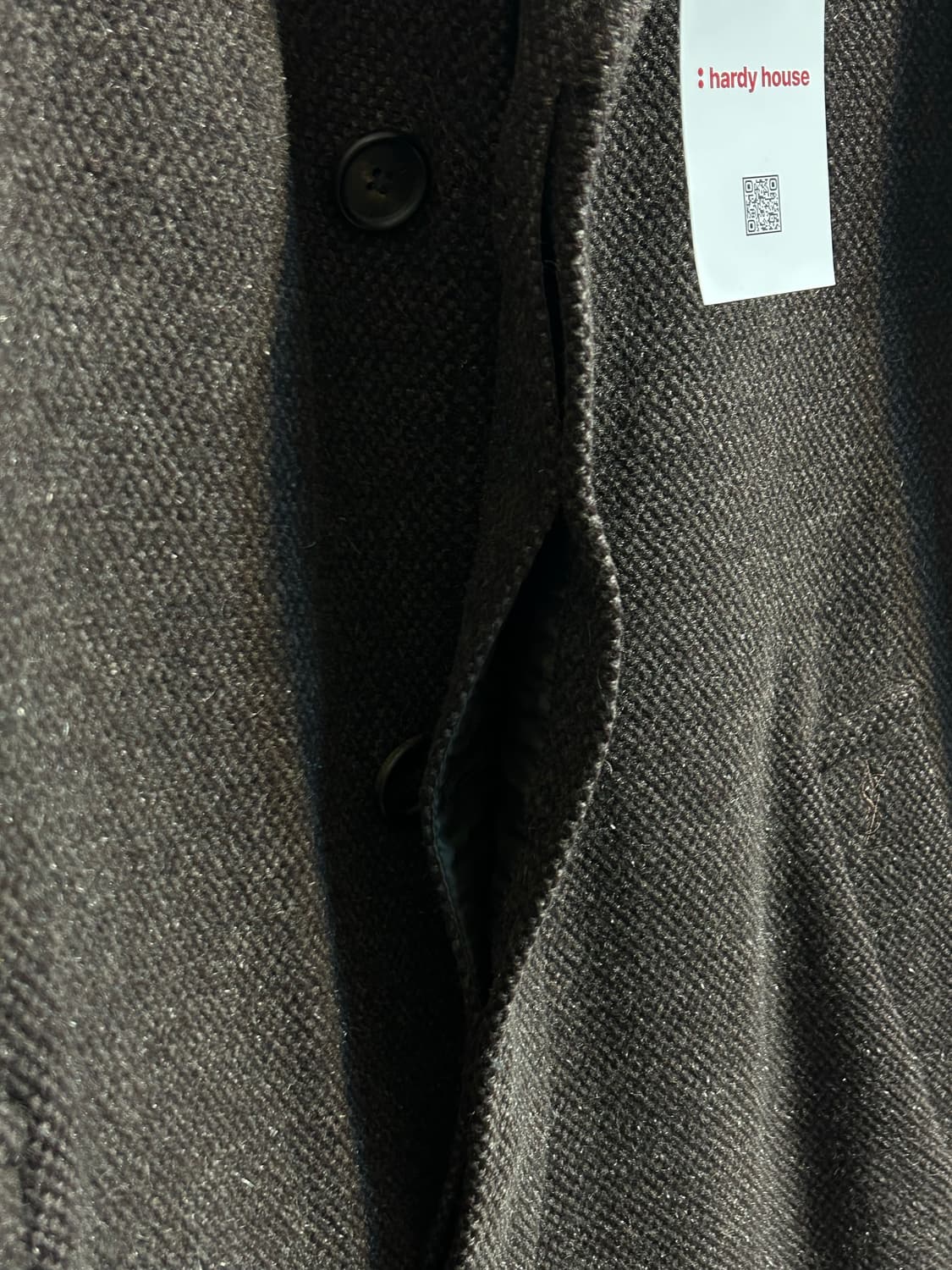 입생로랑 헤링본 울 코트 상품이미지5