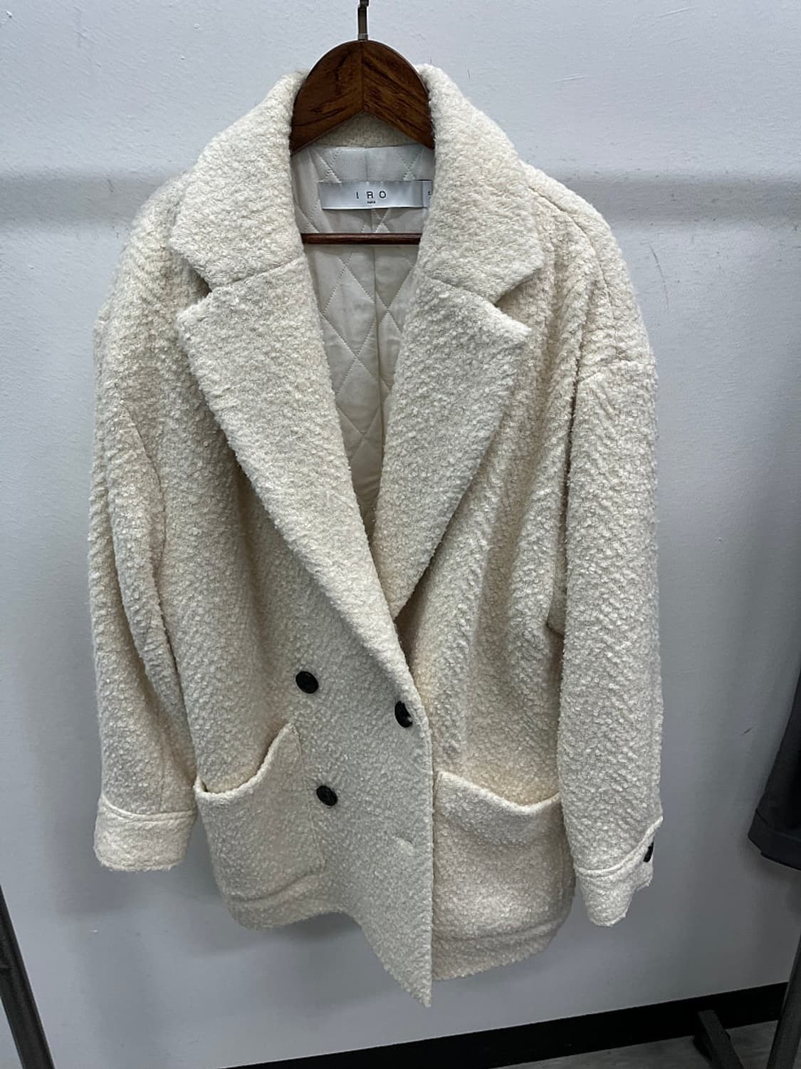 여) 이로 아이보리 트위드자켓  상품이미지3