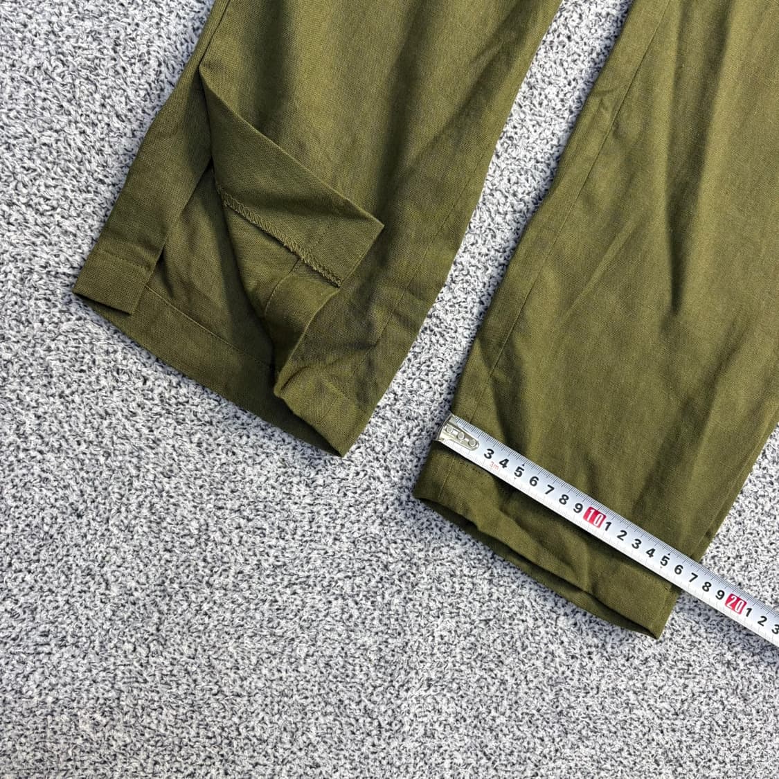 66 지오송지오 여성 밴딩 린넨 바지 0415J 상품이미지8