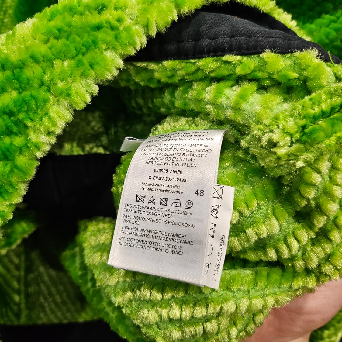 보테가베네타 셔닐 코듀로이 패러키트 자켓 상품이미지7