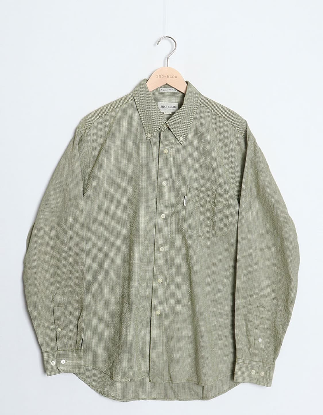 SPICE ISLAND Seersucker Shirts 상품이미지1