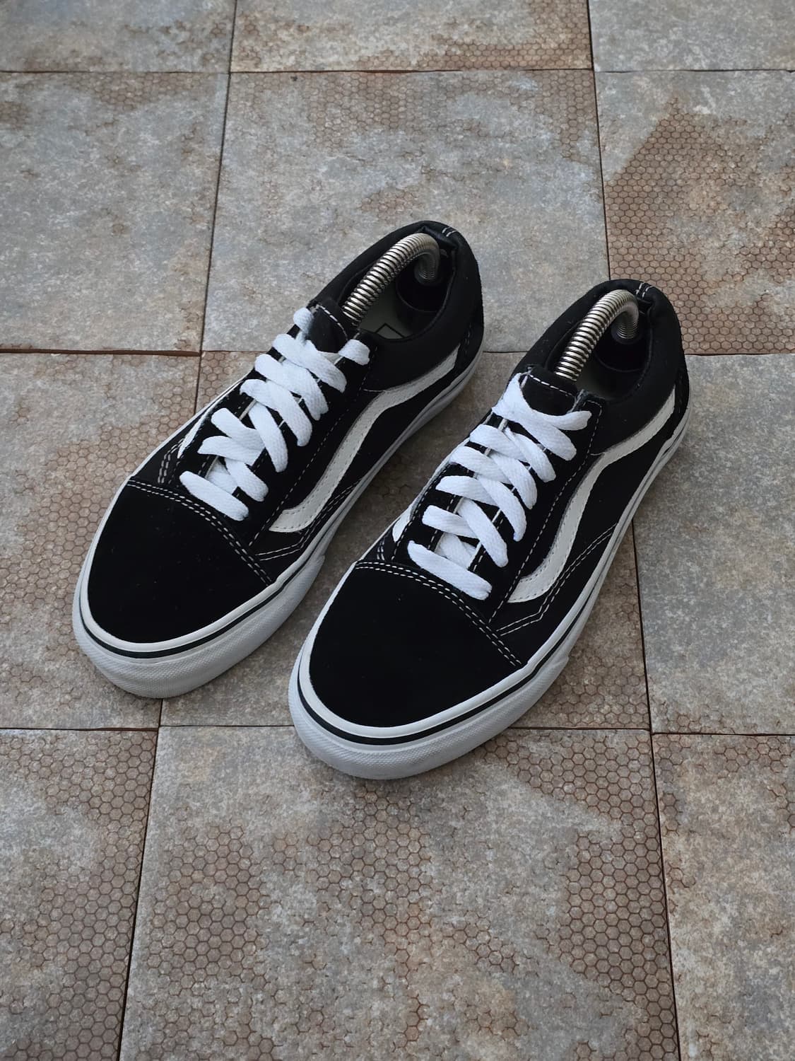 (225)반스 올드스쿨 검흰 상품이미지1