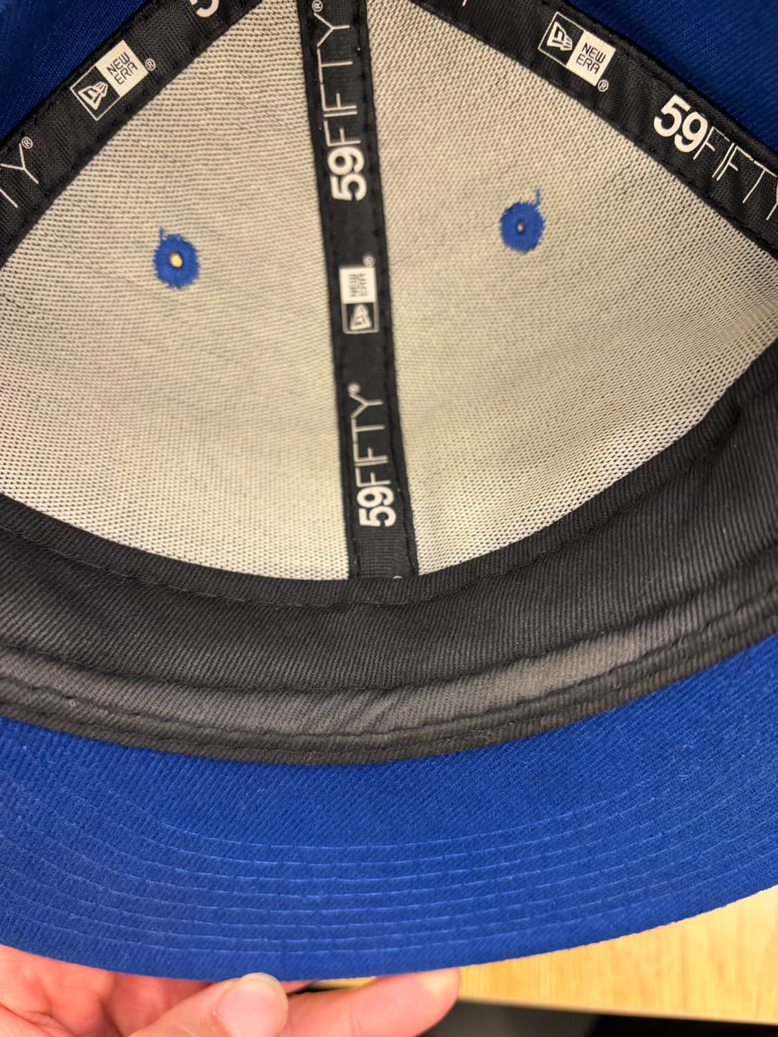 KENZO 뉴에라 콜라보 59FIFTY 블루 스냅백 상품이미지6