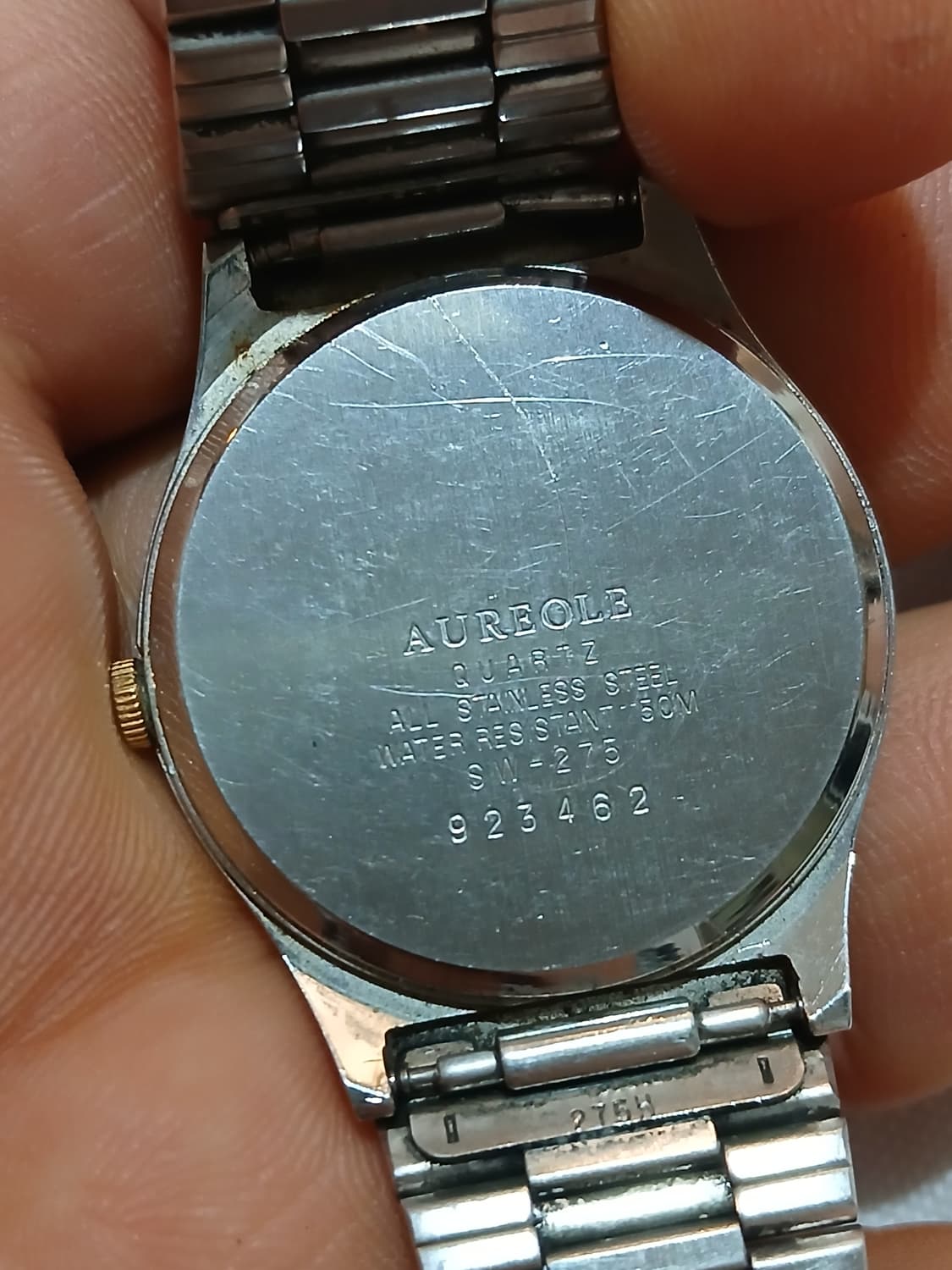 빈티지 스위스 AUREOLE 쿼츠 시계 상품이미지3