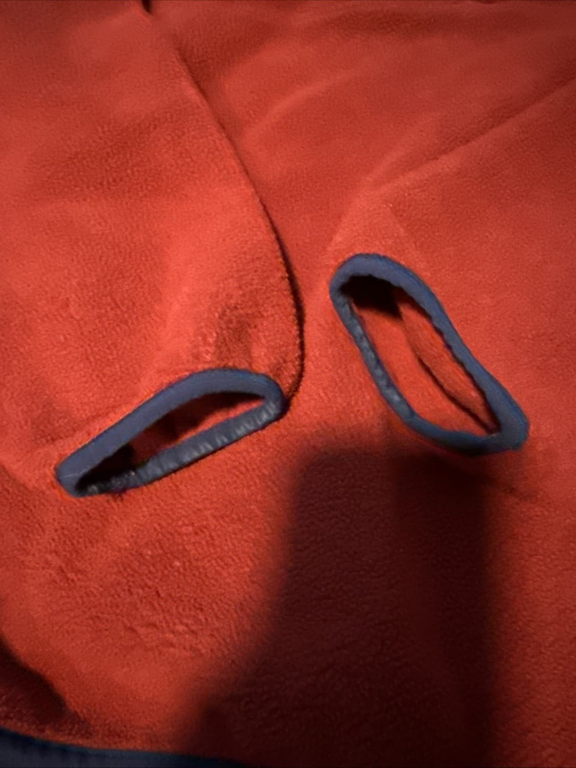 09FW 파타고니아 신칠라 스냅-T 레드/네이비 상품이미지5