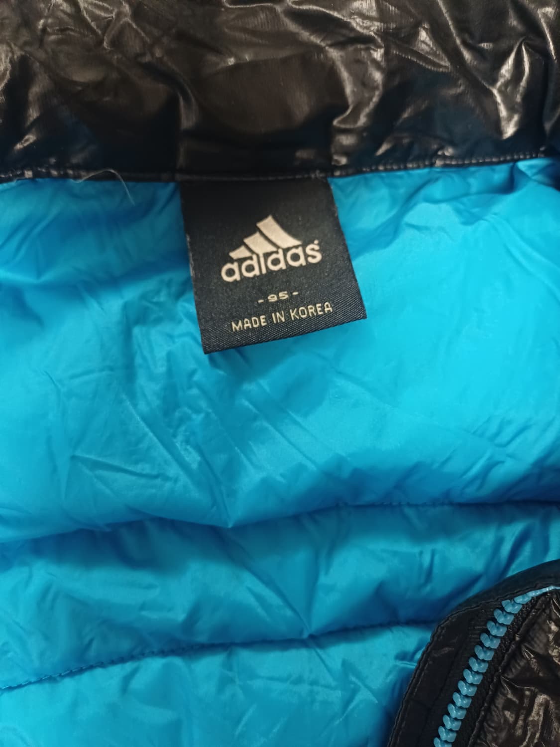 [정품] 아디다스 800필파워 구스다운 경량패딩 (95사이즈) 상품이미지7
