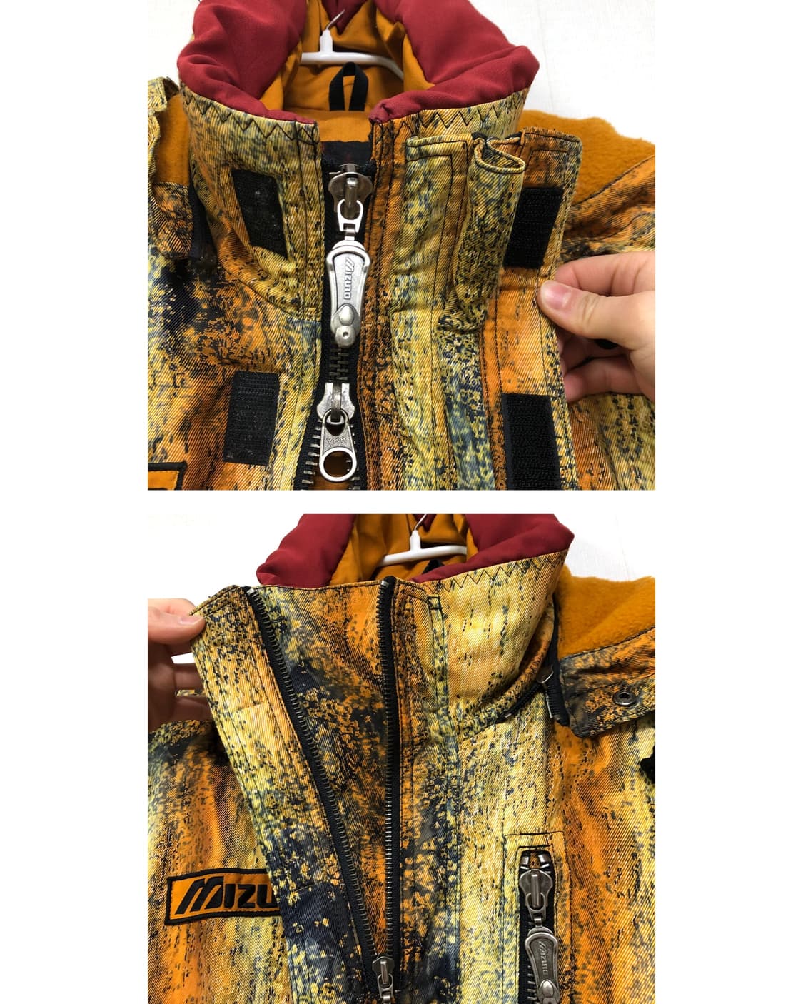 MIZUNO 미즈노 오버핏 마운틴 패딩 바람막이 자켓 스키 보드복 상품이미지4