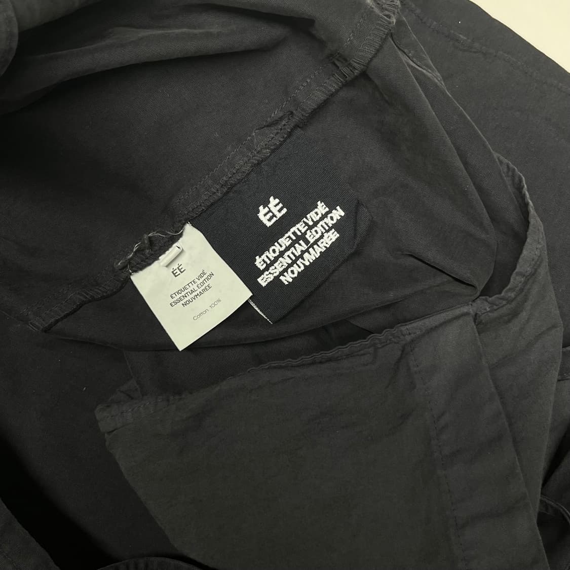 GARMENT DYED 2 WAY STRAP TOTE BAG (LARGE 상품이미지3