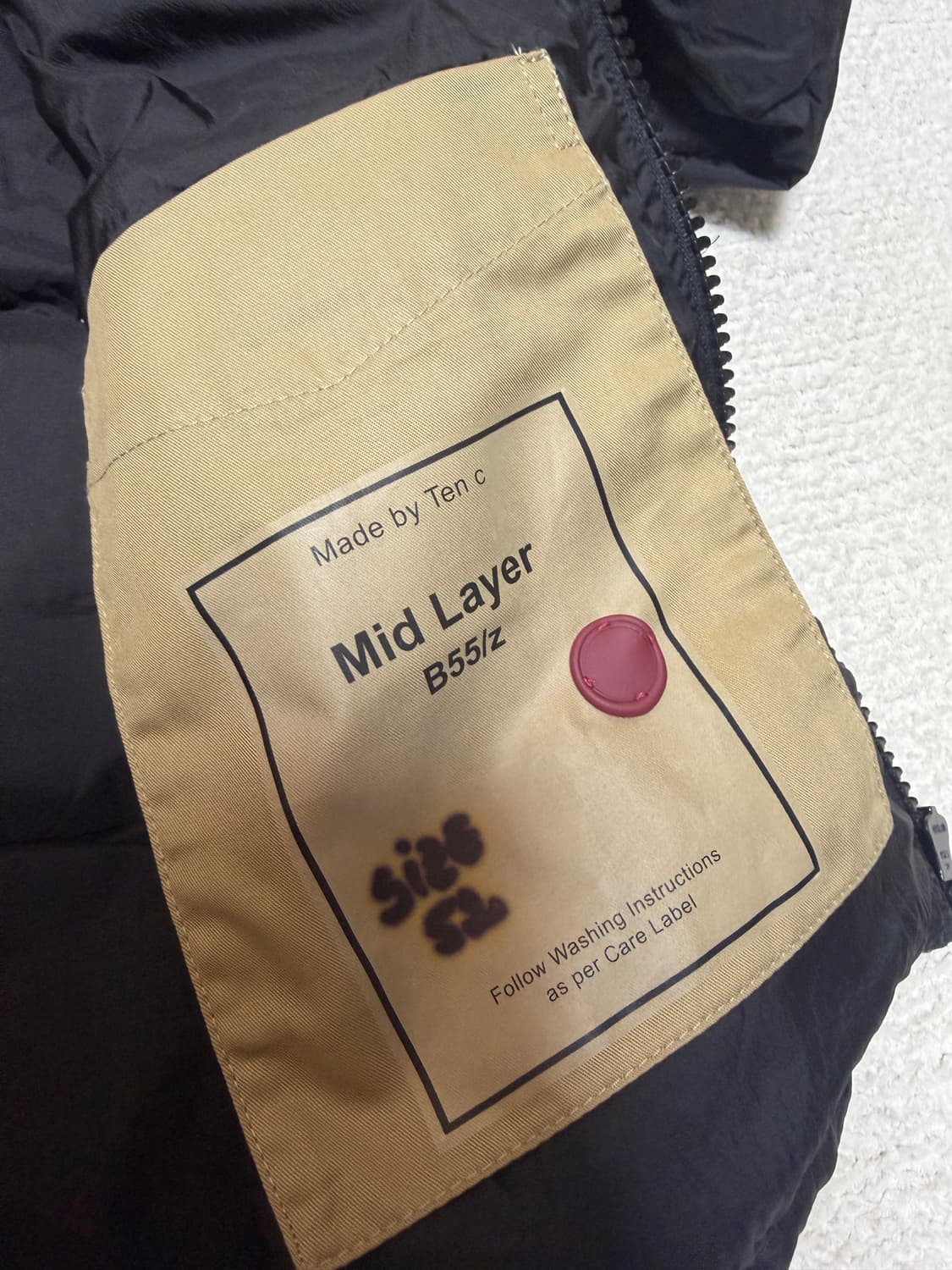 Ten C 텐씨 미드레이어 후드 패딩 상품이미지6