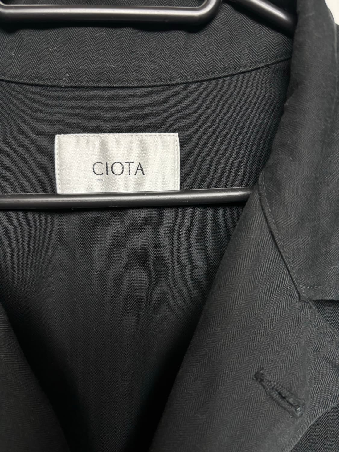 시오타 hbt m43 블랙 스톤워시드 6사이즈 상품이미지2