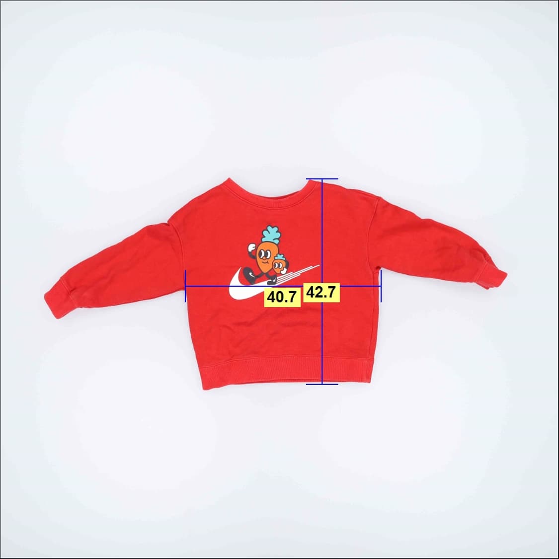 S 나이키 키즈 프린팅 맨투맨 0417H1 상품이미지5