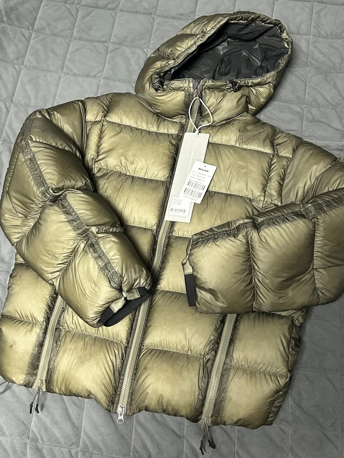 언어펙티드 ls 후드 다운 점퍼 상품이미지2