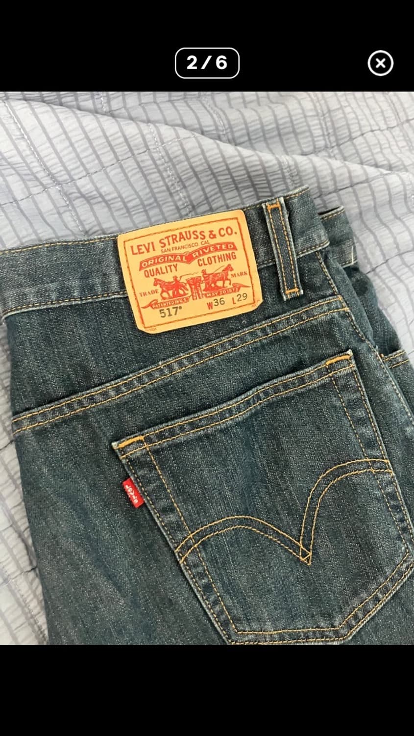 리바이스 517 부츠컷 데님 상품이미지2