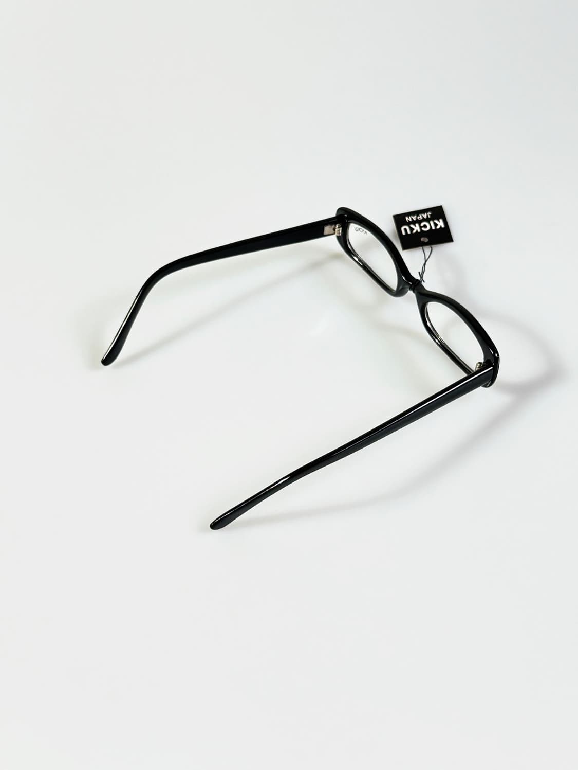 90s KICKU JAPAN 뿔테 캣아이 프레임 빈티지 안경 상품이미지4