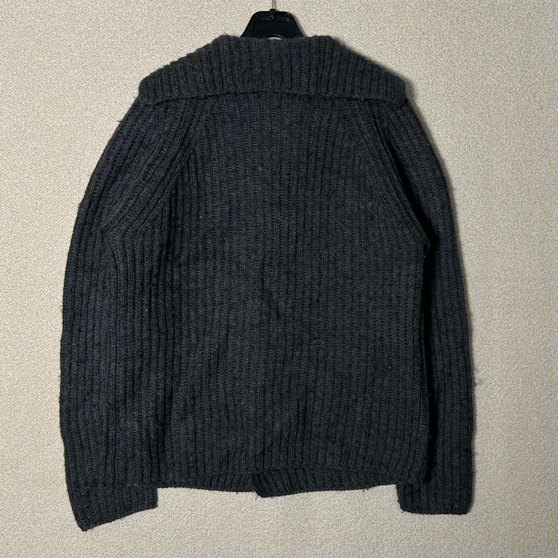 (F) PPFM  블랙니트 가디건  상품이미지5