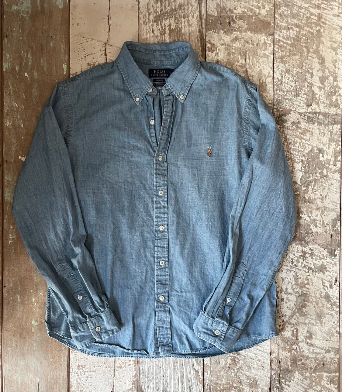 Polo Ralph Lauren Chambray Button Down S 상품이미지1