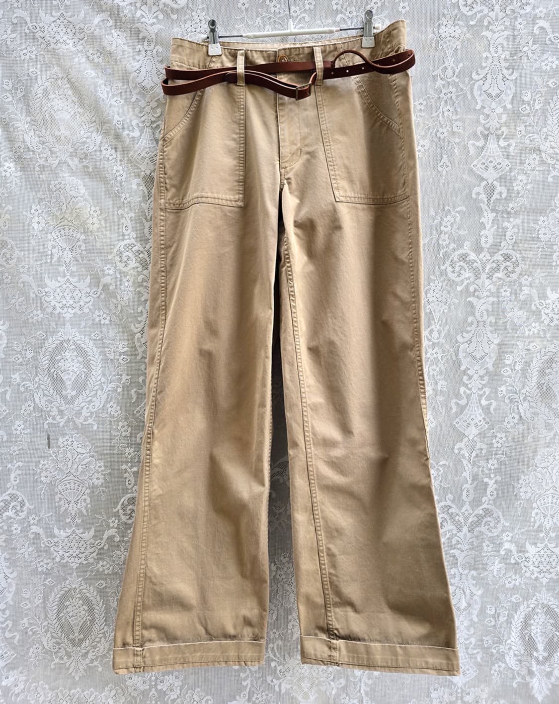 네스트 로브 와이드 팬츠 상품이미지1