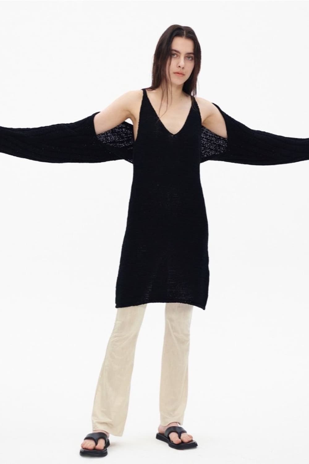 더오픈프로덕트 볼레로 니트 가디건 상품이미지4