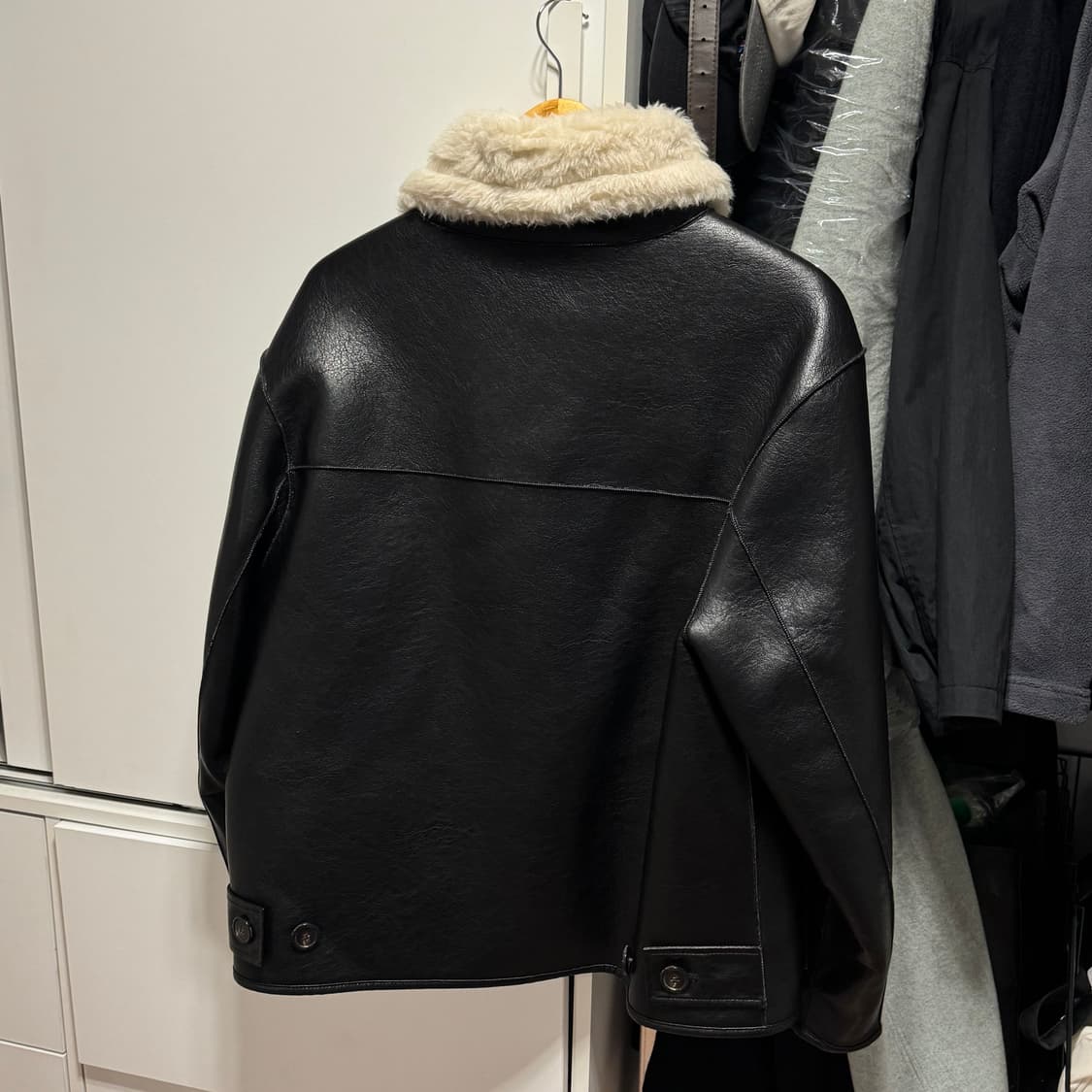 파사드패턴 빈티지 리버시블 무스탕 S 상품이미지4