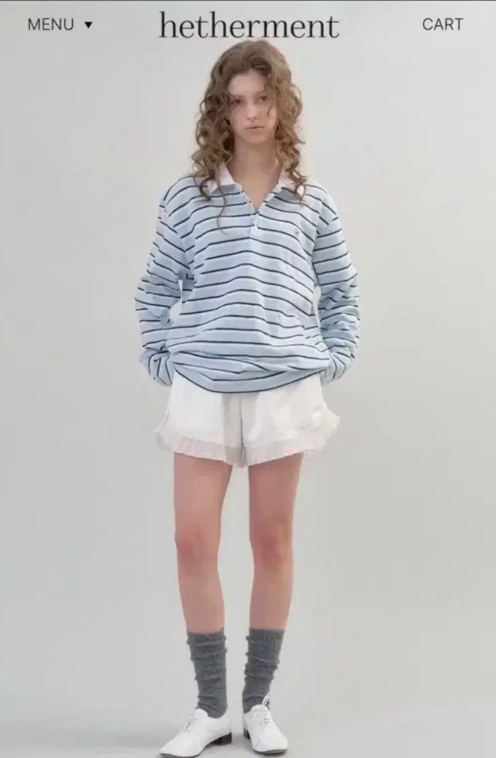 헤더먼트 머메이드 쇼츠 상품이미지1