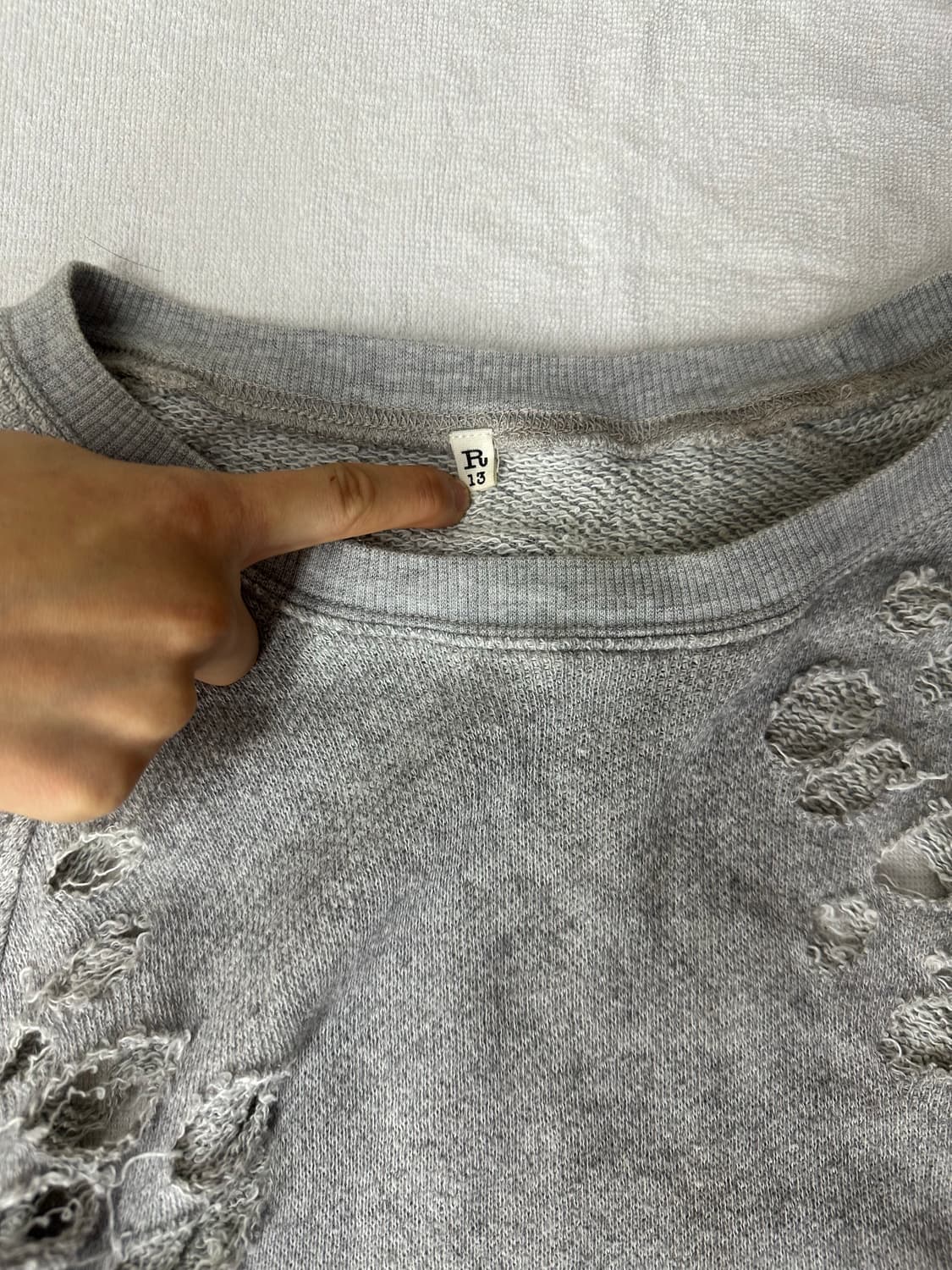 R13 니트 상품이미지4