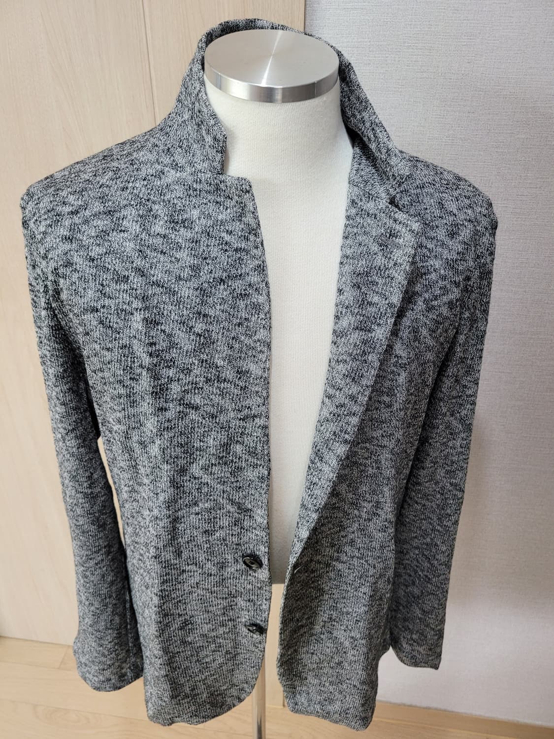 티아이포맨 T.I FOR MEN 니트 자켓 105 그레이 상품이미지8