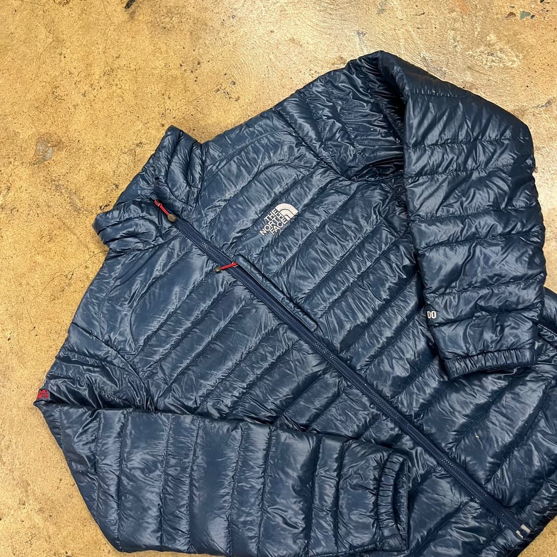 [정품/90] 노스페이스 패딩 네이비 800 b19 상품이미지1