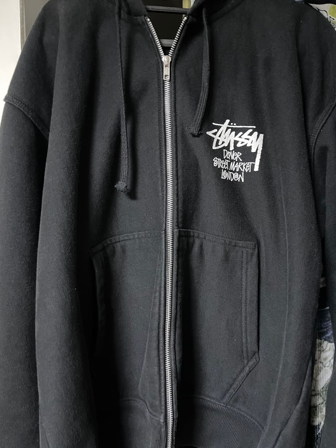 스투시 도버스트리트마켓 런던 후드집업 L 상품이미지2