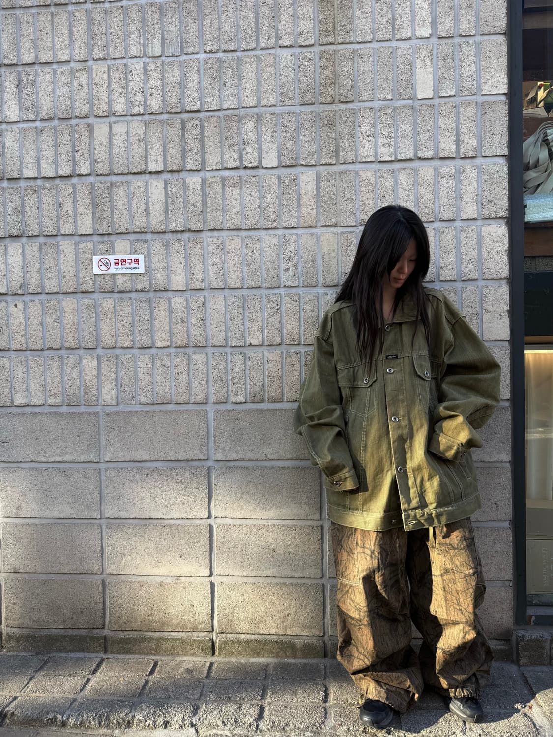 칼카니 오버사이즈 로고 데님자켓 상품이미지2