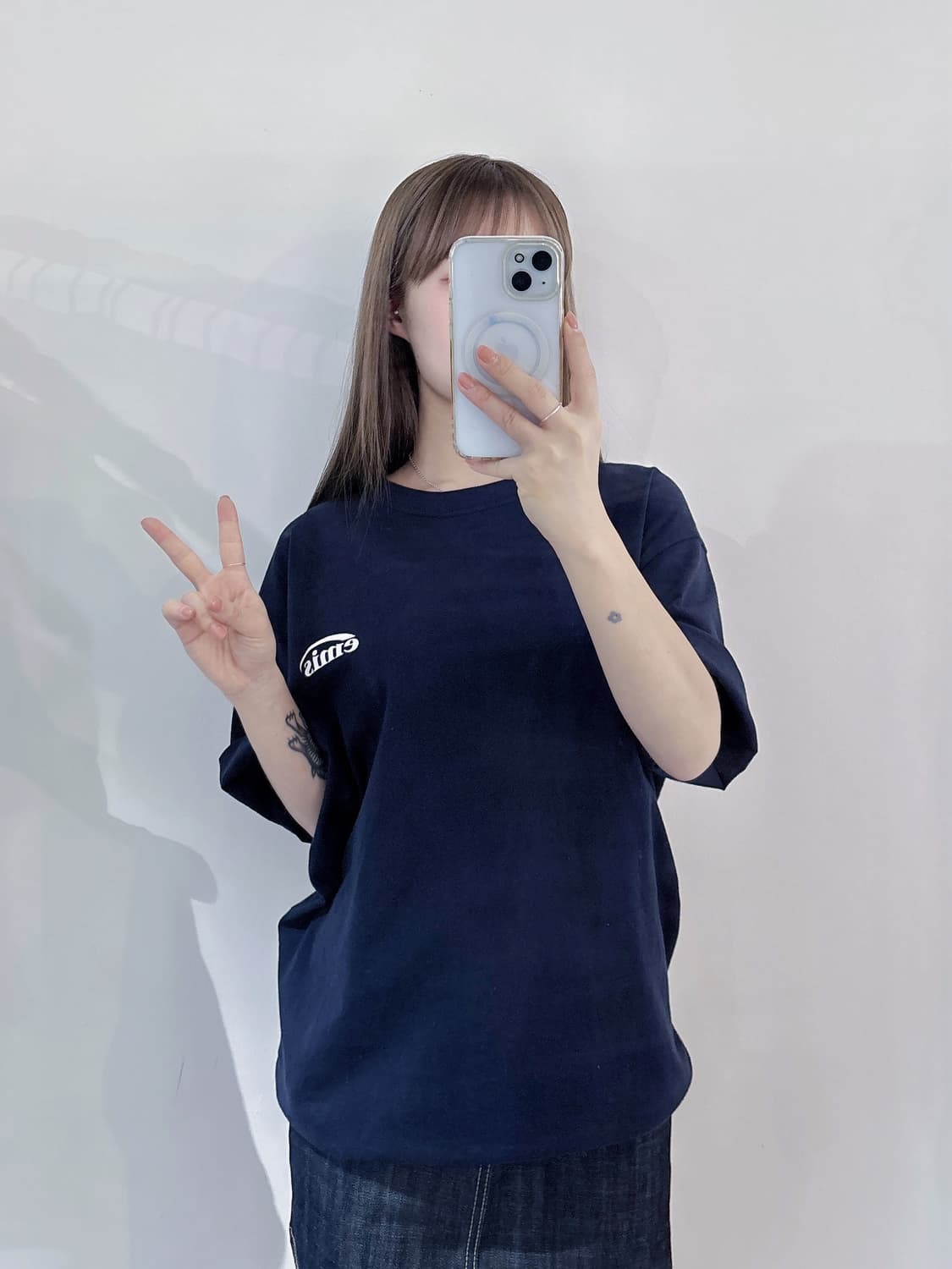 이미스 스몰로고 반팔 상품이미지1