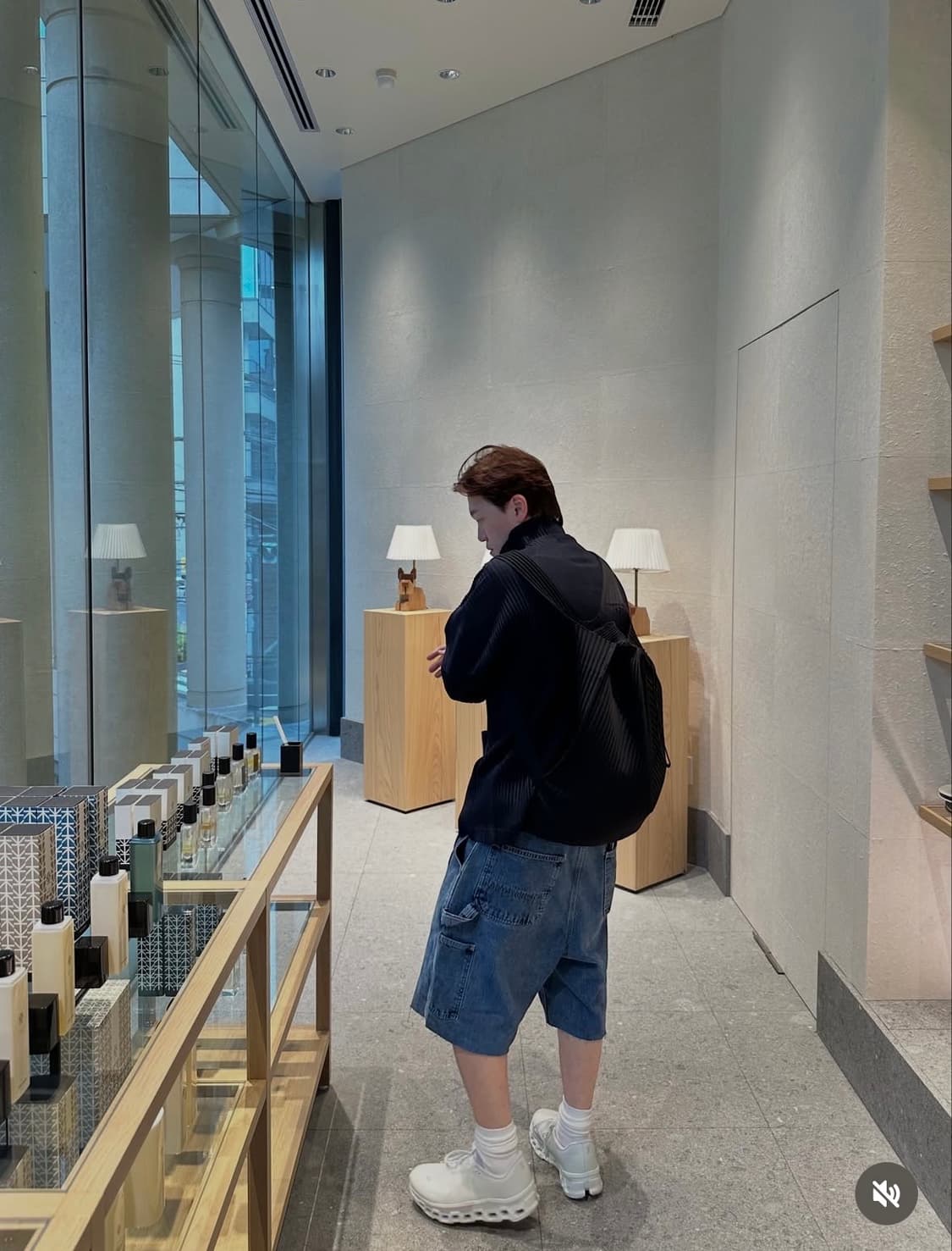 옴므플리세 오버 사이즈 하이넥 자켓 / 이세이미야케 상품이미지2