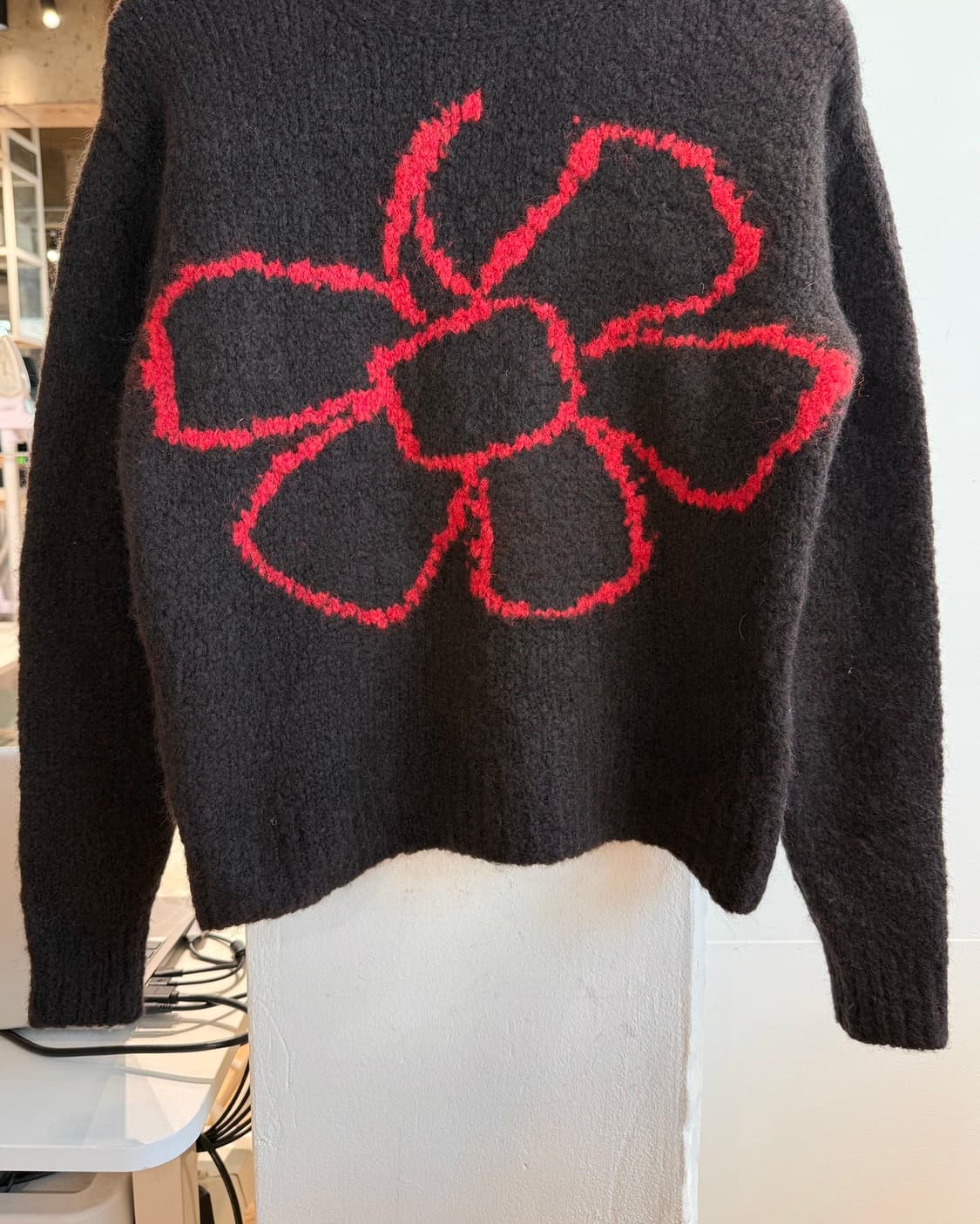 팔로마울 브라운 플로레케 울 니트  상품이미지6