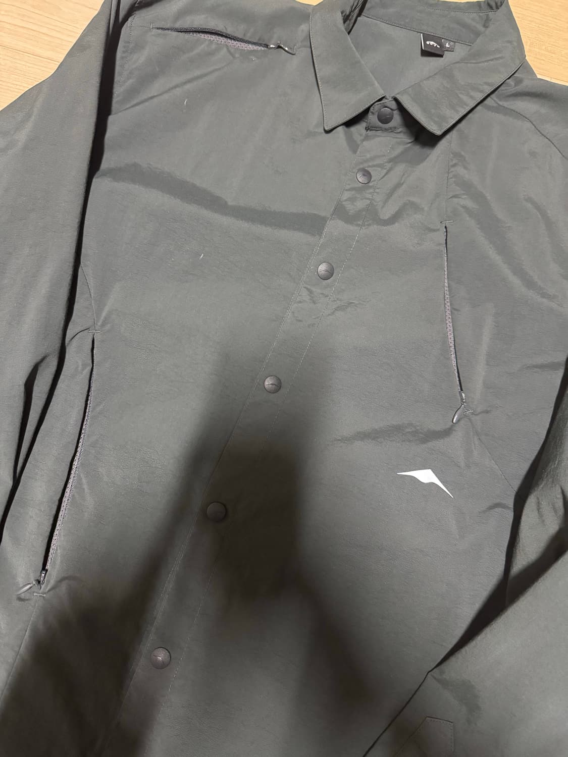 고요웨어 슬라이드 셔츠 (다크 그레이) 상품이미지4