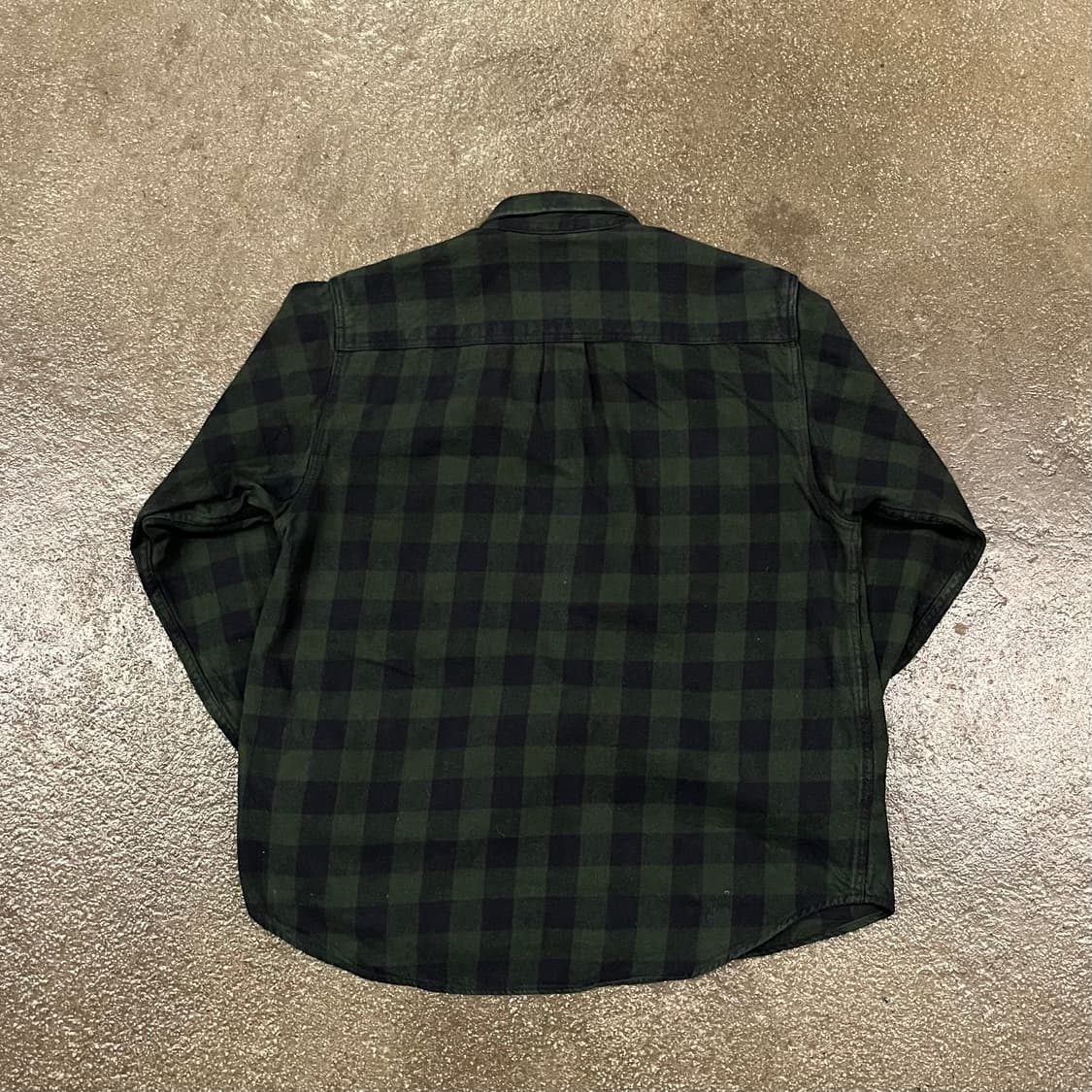빈티지 헤비 코튼 체크 셔츠 (105) 상품이미지3