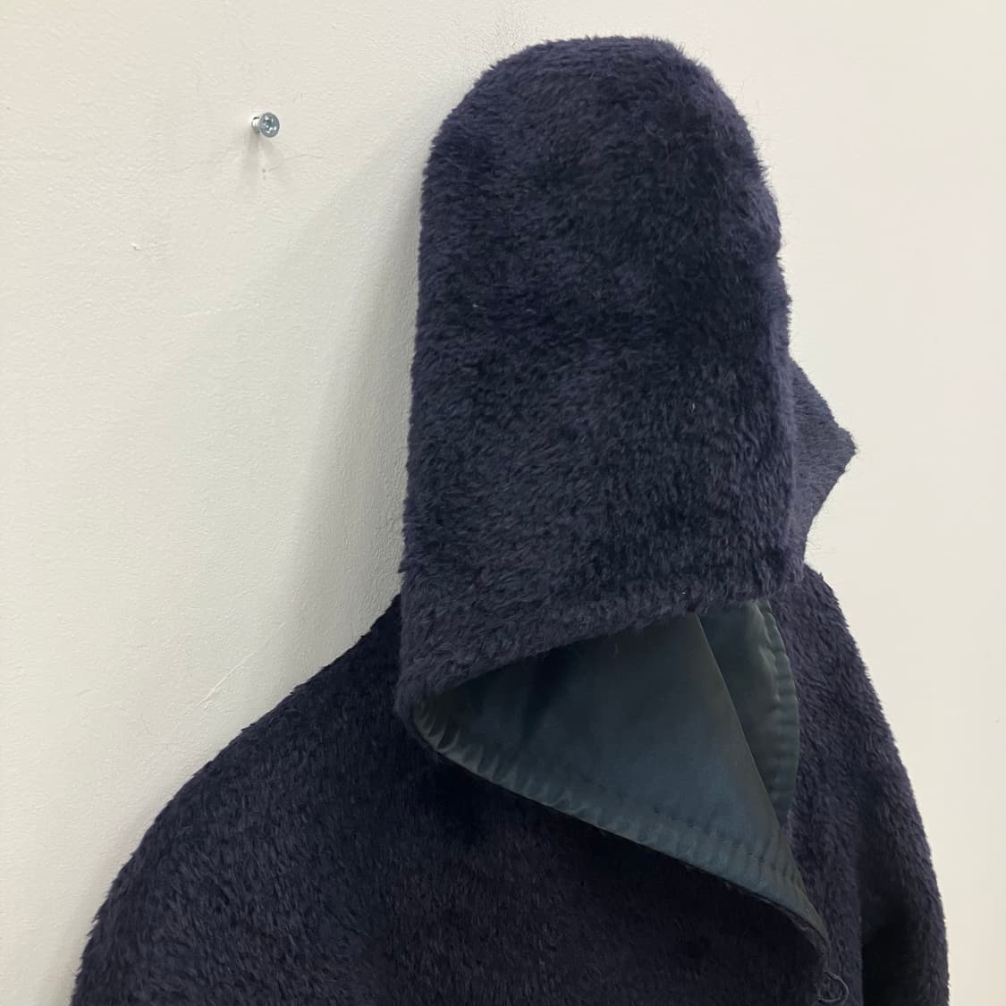 막스마라 네이비 알파카 리버시블 코트 34 상품이미지5